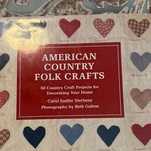 American Country Folk Crafts Book